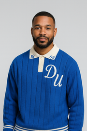 2025  Knitwear Polo Collar Long Sleeve Knitted Polo (PRE-ORDER NOW)