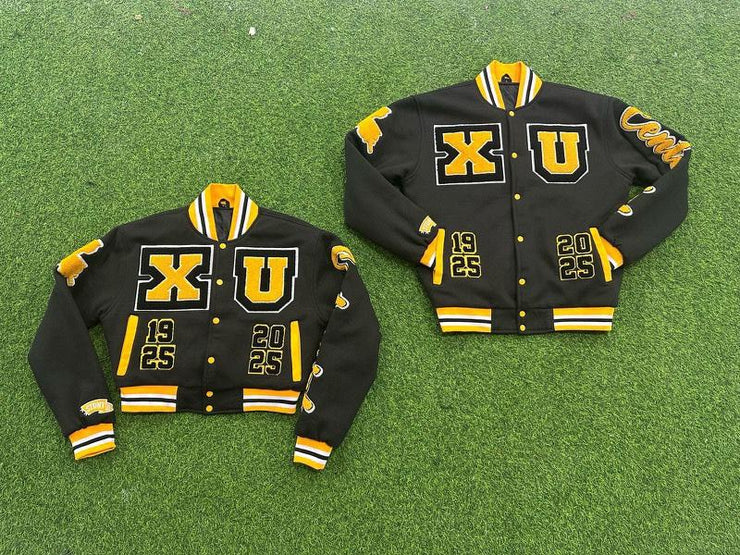 XU Centennial Varsity Satin Jacket (Pre-Order Now) READ DESCRIPTION BEFORE ORDERING
