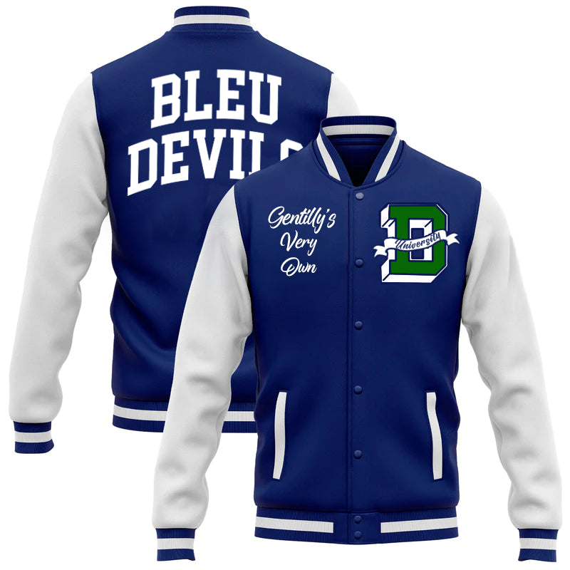 Bleu Devils Varsity Jacket – The Student Union