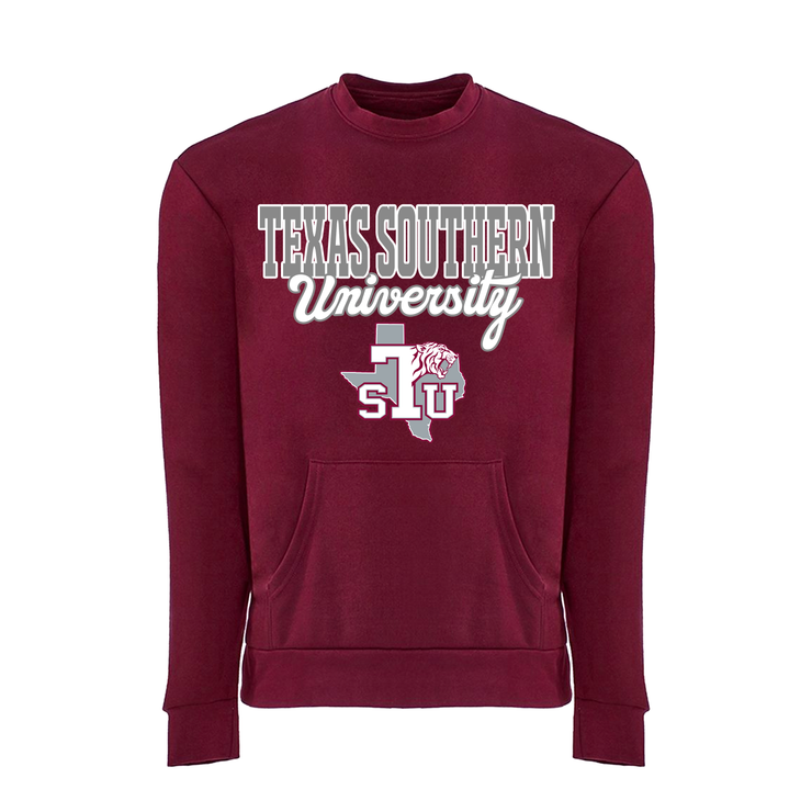 "STDNTUNION" TSU Classic Crewneck Sweater w/Pocket