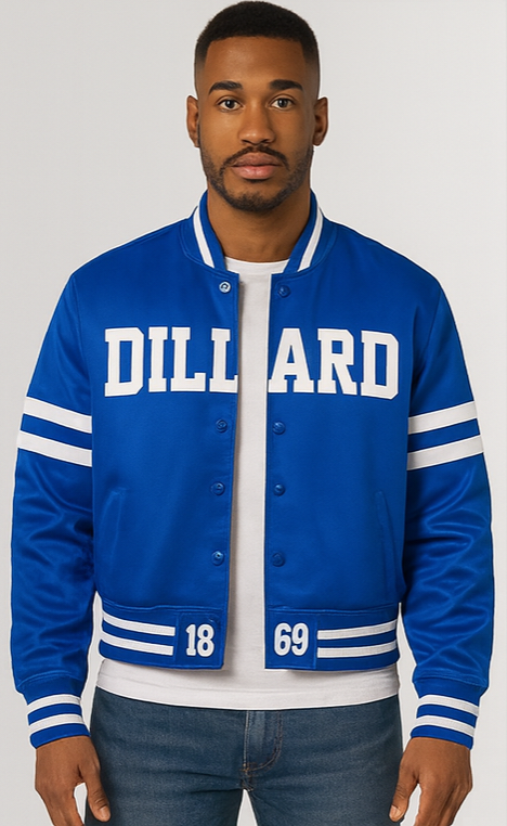 Gentilly’s Very Own – Royal Blue Satin Bomber (Full-Length) PRE-ORDER NOW