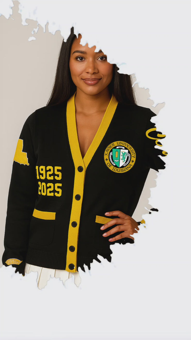 XULA Limited Edition Centennial Varsity Cardigan (Pre-Order Now) Please Read Description