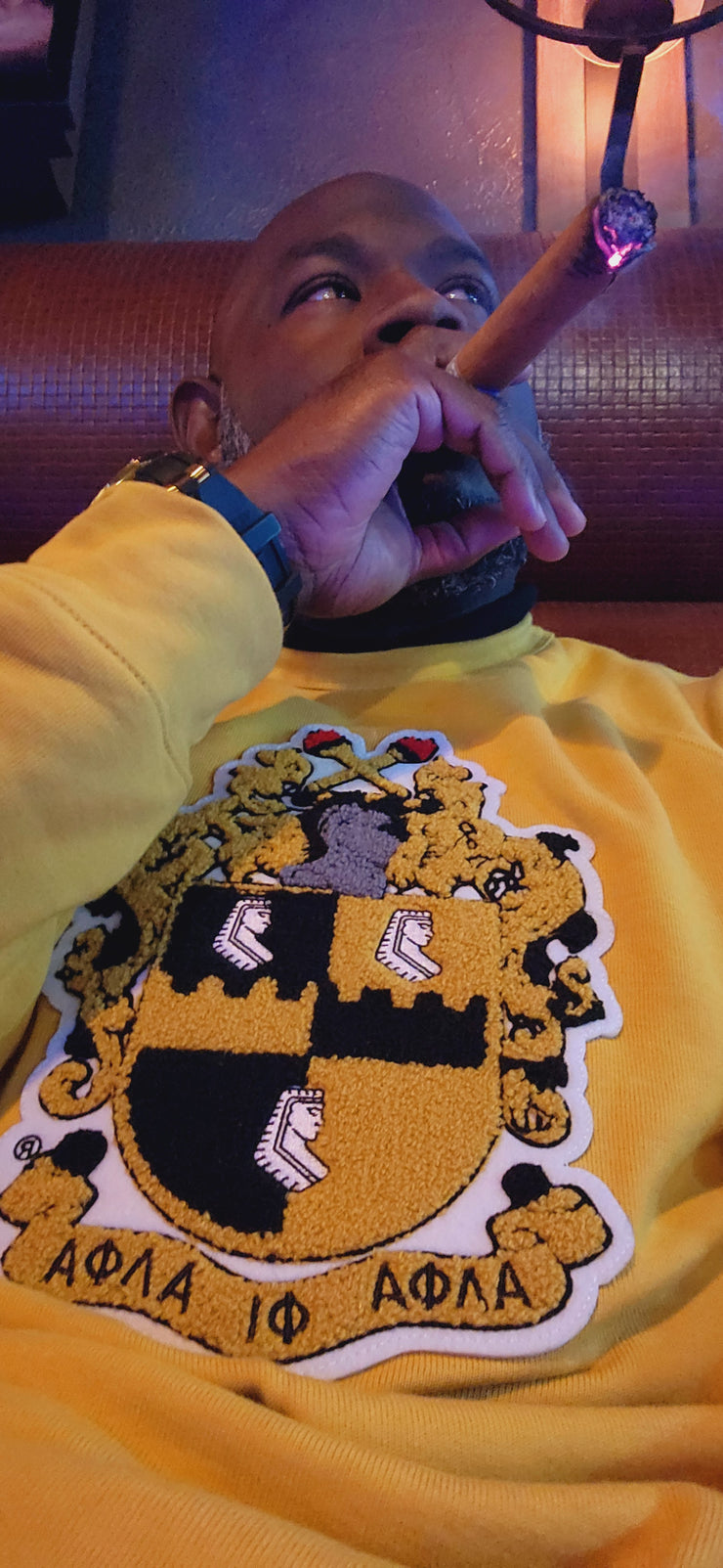 "StdntUnion APA" Sponge Fleece Crewneck Sweater