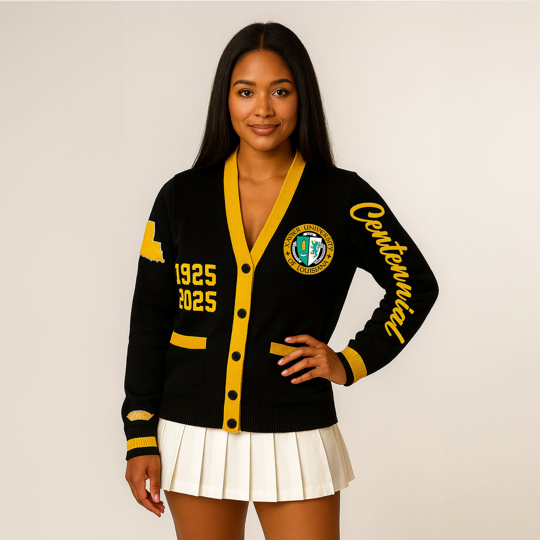 CLOSEOUT) XULA Limited Edition Centennial Varsity Cardigan – The