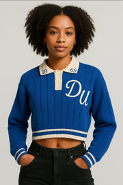 2025  Knitwear Polo Collar Long Sleeve Knitted Polo (PRE-ORDER NOW)